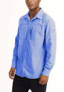 Servicio de personalización de color, camisetas de pesca ultra resistentes, ropa de tela suave y colorida, fabricante, ropa cómoda para pescar para hombres/mujeres - Product Image 3