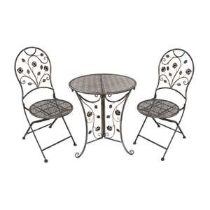 Meubles d'extérieur décoratifs en métal faits à la main avec un cadre artistique pour jardin, patio, balcon, cour et espace de détente en plein air - Product Image 5