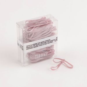 ยางรัดผม TIETYP สีพื้น เรียบง่าย ทันสมัย ใช้ได้ทุกวัน สำหรับผู้หญิง บรรจุกล่อง ผลิตในเกาหลี - Product Image 1