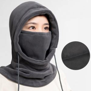 Masque de ski Balaclava pour hommes et femmes, résistant au vent, en polaire, chaud, couvre-visage, bonnet, écharpe - Product Image 4
