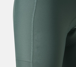 SPRINT SPORTS Pantalon Capri de Cyclisme Sans Couture Taille Haute pour Femme Vert Foncé en Spandex et Nylon Extensible Tenue Athlétique - Product Image 5