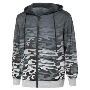 Sudadera con Capucha Camuflada, Personalización al por Mayor, Ropa Urbana Premium, Sudadera Moderna, Diseño de Sudadera con Capucha, Fabricante OEM ODM - Product Image 3