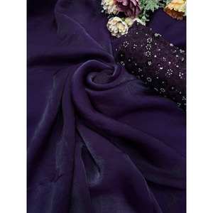 Robes de soirée style saree de créateur Séquence de travail - Product Image 6