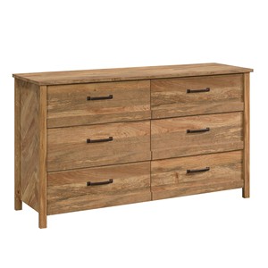 Commode en bois de manguier artisanale, finition vieillie marron, mobilier en gros - Product Image 4