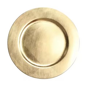 Assiette de Présentation Exclusive en Laiton – Vaisselle Haut de Gamme pour Mariages de Luxe, Restaurants, Hôtels et Décoration de Réceptions - Product Image 6