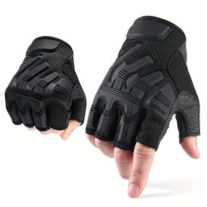 Guantes sin Dedos de la Mejor Calidad a Precio de Mayoreo, Guantes de Motociclismo de Medio Dedo con Pantalla Táctil, Precio de Mayoreo, OEM Personalizado - Product Image 1