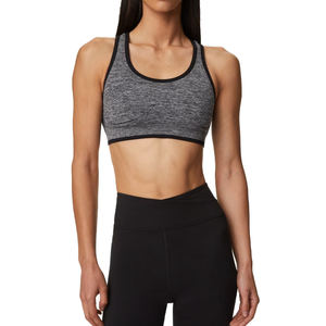 Soutien-gorge de sport pour femme, maintien élevé, rembourré, bretelles réglables, maille respirante, yoga, course à pied, fitness, entraînement, sans couture - Product Image 2