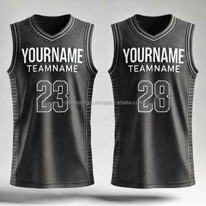 Uniforme de Baloncesto Sublimado con Impresión Personalizada, Talla Grande, Absorbente de Humedad, Secado Rápido, Transpirable, 100% Poliéster - Product Image 2