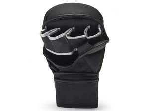 Poignées de main personnalisables avec logo pour l'entraînement de Muay Thai et MMA, gants de boxe professionnels en cuir à lacets, vente en gros d'usine - Product Image 4