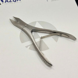 Coupe-ongles professionnel pour pédicure, double action, acier inoxydable, coupe-ongles, calibre, outil de soin des pieds robuste - Product Image 1