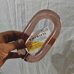 Decoración del hogar: Eslabones de cadena de resina personalizables de gran tamaño y colores claros, eslabones grandes de resina multicolor disponibles. - Product Image 2