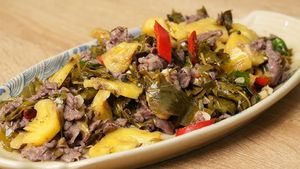 Ingrédient de feuilles de sorrel surgelées prêtes à l'emploi pour cuisines et transformation alimentaire - Product Image 5