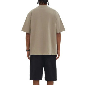 OEM Heavyweight Street Wear 100% Cotton Drop Shoulder Hip Hop T Shirt Custom Oversized Loose Men's T Shirts OEM Custom Fabrics - Product Image 6