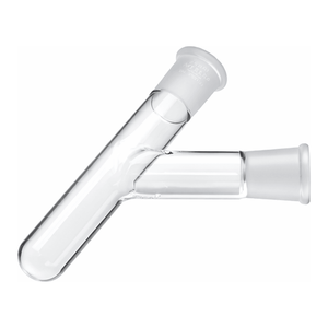 Tubo de Reacción y Recepción PYREX con Dos Juntas Cónicas Estándar 24/40 para Laboratorios Químicos - Product Image 3