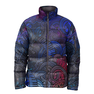 Chaquetas Acolchadas para Hombre, Estilo Urbano, Impermeables y Transpirables, Hechas en Pakistán, con Cuello Alto - Product Image 3