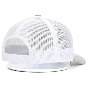 Casquette Trucker en Maille à Visière Plate Personnalisée, Fabricant OEM en Gros, Fournisseur en Vrac, Marque Privée, Streetwear, Snapback - Product Image 5