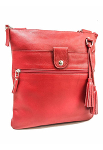 Superior Quality Genuine Leather Women Handbag with Single Handle and Zipper Closure Lightweight & Waterproof for Work <b>Travel</b> - Product Image 2