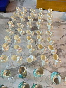 Copas de Vino Hechas a Mano con Conchas Marinas de Alta Calidad, Regalos Personalizados para Damas de Honor, Regalos de Boda, Eventos, Fiestas - Product Image 3