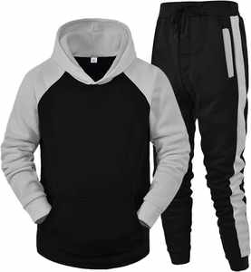 Nuevo Conjunto Deportivo Personalizado para Hombre, con Capucha, para Invierno, 100% Algodón, de Alta Calidad, OEM, para Correr, Venta al Por Mayor - Product Image 1