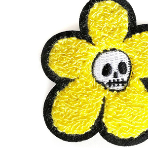 Patchs en chenille personnalisés OEM en gros avec badges logo à coudre sur mesure pour les marques de vêtements et les acheteurs de marques privées - Product Image 3