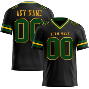 Wholsale Direct OMMIZ INDUSTRY Custom Purple White-Old <b>Gold</b> <b>Mesh</b> Authentic Throwback Football Jersey - Product Image 5