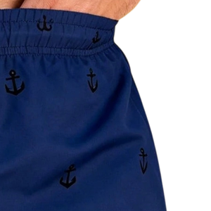 Short de bain imprimé en polyester pour homme, séchage rapide, taille élastique avec cordon de serrage, coupe décontractée, pour le surf, taille XL, sports nautiques, vacances - Product Image 3