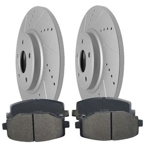 Dischi Freno Posteriori da 323mm e Pastiglie per Grand Caravan Journey Town Country - Kit di Riparazione Freni - Product Image 1