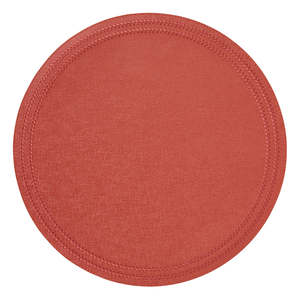 Sets de table ronds en tissu tissé Paloma S/4, sets de table durables pour la table à manger à la maison - Product Image 3