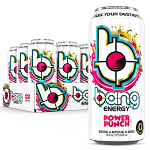 Bebida energética ORIGINAL Bang sabor Blue Razz, Lemon Drop 473 ml / Bebida energética Bang al por mayor - Product Image 6