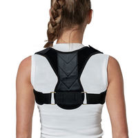 Attelle de clavicule de qualité supérieure, anneau réglable pour soutien de l'épaule, entraînement de la posture, protection, matériau élastique, usage quotidien professionnel