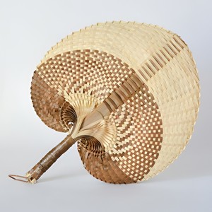Mini ventilador de mano al precio más bajo, abanico de hoja de palma, abanicos de bambú para decoración de pared. - Product Image 4
