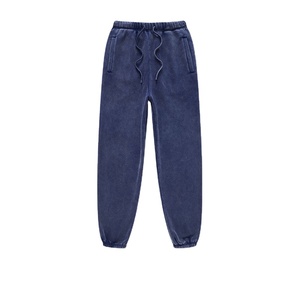 Unisex Winter Jogger Pants 100% Cotton Washed Loose and <b>Thick</b> High Casual Style Mid Waist Warm Comfortable for Men 2026 - Product Image 6