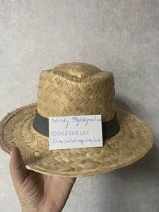 Factory <b>Extra</b>-<b>large</b> Mexican Sombrero Straw Hat Custom Branded Striped Unisex Travel Hat for Events Party Outdoor Indoor - Product Image 1