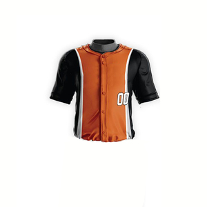 Uniforme de baseball personnalisé, maillot de baseball à boutons avec design à piping et pantalon de baseball confortable pour les équipes - Product Image 2