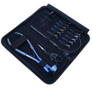 Kit d'outils d'extension capillaire léger en métal et plastique à micro-liens, fixation forte, avec accessoires multiples pour usage domestique - Product Image 3