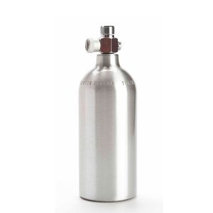 Bouteille de gaz vide de cylindre de CO2 en aluminium léger de la certification RHO UK de 670ml 16oz pour l'usage extérieur de PCP Paintball - Product Image 1