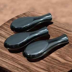 Material de mango de cuerno de búfalo negro premium hecho a mano para la fabricación de cuchillos a precio económico. - Product Image 1