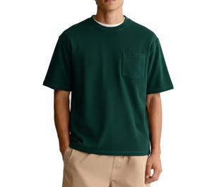 Camisetas de Hombre de Algodón de Alta Calidad para Uso Casual, con Marca Personalizada en la Parte Delantera, Transpirables, de Secado Rápido y Manga Corta para Venta al Por Mayor en Línea - Product Image 1