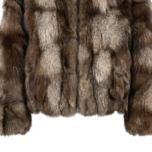 Manteau en fausse fourrure pour femme, peluche douce de qualité supérieure, mode hiver, long manteau, fabrication OEM ODM, vente en gros, directement de l'usine - Product Image 4