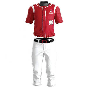 Uniforme de baseball de haute qualité, best-seller, léger, respirant, 100% polyester, couleurs et tailles personnalisables pour adultes - Product Image 1
