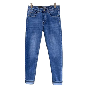 Jeans de Hombre Sostenibles, Transpirables, con Estampado Digital, Corte Recto, Ajustados, Personalizables, de Algodón - Product Image 1