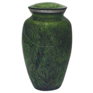 โกศสีฟ้าสำหรับงานศพผู้ใหญ่ทำด้วยมือสำหรับขี้เถ้าโกศสีน้ำเงินดีไซน์หินอ่อน - Product Image 6