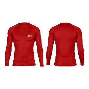 เสื้อรัดกล้ามเนื้อ BJJ พิมพ์ลายตามสั่ง-ผ้าสแปนเด็กซ์/โพลีเอสเตอร์เคลือบสีแบบซับลิเมชั่น UPF50+ แห้งเร็ว ระบายอากาศได้ดี น้ำหนัก 180 กรัม - Product Image 1