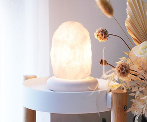 Private Label Himalayan White Salt Lamps Premium Natural <b>Crystal</b> Decorative Lighting with OEM Service OEM Size Wholesale - Product Image 6
