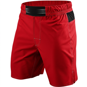 EVERBOUT Short d'entraînement de karaté professionnel respirant 100 % polyester 220g Venom pour hommes et femmes avec logo frontal Arts martiaux transfrontaliers - Product Image 3