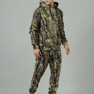 Lightweight Comfortable High Quality Men's <b>camouflage</b> Solid Pattern Tracksuit Set Winter Collection Training Wear Customization - Product Image 4