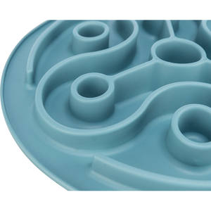 Ciotole e Mangiatoie Blu da 28 cm per Alimentazione Lenta per Animali Domestici - Product Image 6