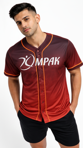 Camiseta de béisbol profesional para equipos con tela de sublimación duradera - Product Image 2