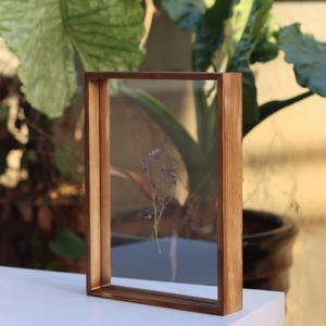 Marco de Vidrio Transparente para Herbario, Decorativo, de Madera de Pino, Ecológico, Duradero, Moderno, Elegante, Hecho a Mano, con Color Personalizado - Product Image 2