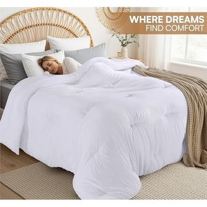 Piumino Utopia Bedding per tutte le stagioni, misura singola, con angoli a linguetta, lavabile in lavatrice - Product Image 2